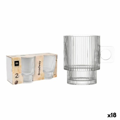 Ensemble de 2 mugs La Mediterránea Broadway 18 Unités (2 Pièces)