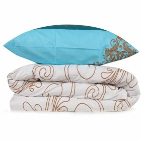 Duvet cover set Turquoise Super king 3 Pieces