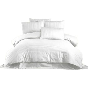Duvet cover set White Super king 3 Pieces
