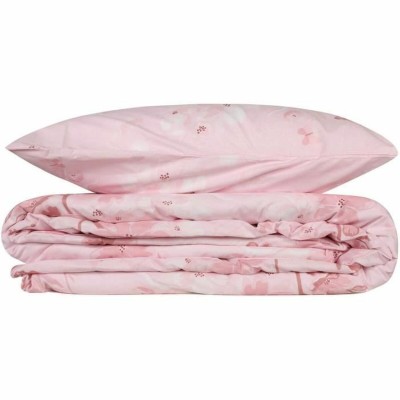 Duvet cover set Pink Super king 3 Pieces