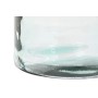 Vase Home ESPRIT Transparent Rushes Recycled glass Natural 35 x 35 x 45 cm