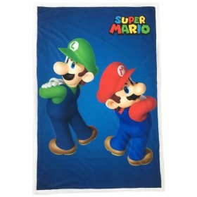Blanket Mario Bros 25 x 14 x 26 cm Black animals