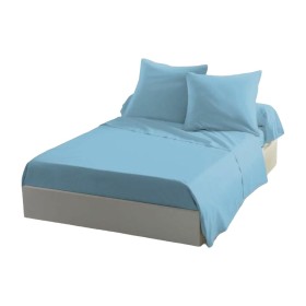 Drap HOME LINGE PASSION Bleu ciel 240 x 300 cm