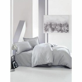Parure de couette Gris 220 x 240 cm