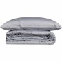Duvet cover set Grey 220 x 240 cm