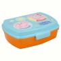 Sandwich Box Peppa Pig Having Fun Light Pink 17 x 5,6 x 13,3 cm