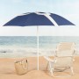 Beach parasol Aktive 200 x 205 x 200 cm (6 Units)