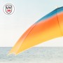 Beach parasol Aktive Multicolour 200 x 200 x 200 cm (6 Units)