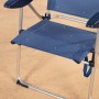 Chaise de Plage Aktive 48 x 100 x 60 cm (2 Unités)