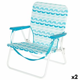 Beach Chair Aktive 45 x 70 x 40 cm (2 Units)