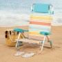 Beach Chair Aktive Multicolour 48 x 90 x 60 cm (2 Units)