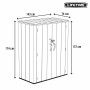 Storage furniture Lifetime Grey 143 x 174 x 74 cm