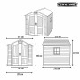 Hut Lifetime 215 x 227 x 215 cm Grey