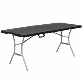 Table Piable Lifetime Noir 183 x 73 x 76 cm