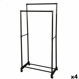 Porte-manteau Max Home Acier Plastique 75 x 157 x 40 cm (4 Unités)