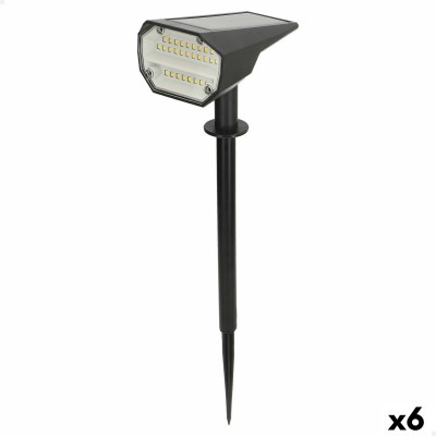 Solar lamp Aktive 8 x 37 x 11 cm (6 Units)