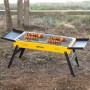 Barbecue Portable Aktive Steel 89 x 33 x 33 cm Yellow