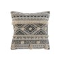 Cushion Home ESPRIT White Black Boho 45 x 8 x 45 cm
