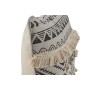 Cushion Home ESPRIT White Black Boho 45 x 8 x 45 cm