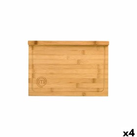 Cutting board MasterChef ENCIMERA 38,5 x 26,5 x 1,5 cm + 2 cm (4 Units)