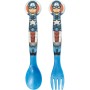 Cutlery set The Avengers CZ11397 Multicolour Plastic 2 Pieces