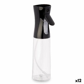 Spray à huile ou à vinaigre Kinvara Noir Transparent Polyéthylène polypropylène polystyrène PET 300 ml 8 x 24 x 6 cm (12 Unités)