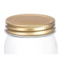 Jar Vivalto Transparent Golden 180 ml (18 Units)
