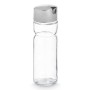 Cruet Vivalto Transparent Silver Metal Crystal Plastic 180 ml 4,6 x 15,7 x 4,6 cm (12 Units)