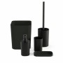 Bath Set TODAY HOY Black Plastic Modern (5 Units)
