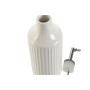 Cruet Home ESPRIT White Silver Stainless steel Porcelain Urban 350 ml 7 x 7 x 22 cm