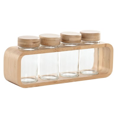 Spice Rack Home ESPRIT 90 ml 25 x 6,4 x 10,6 cm