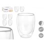 Glass for water Vivalto Transparent Borosilicate Glass 326 ml (6 Units)