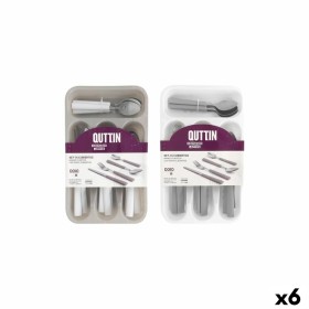 Cutlery Quttin Plastic 16 Pieces 17 Pieces (6 Units)