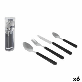 Cutlery Quttin Plastic 16 Pieces (6 Units)
