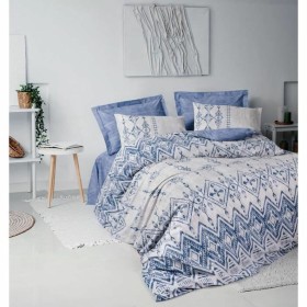 Duvet cover set Blue 220 x 240 cm