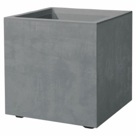 Pot Deroma Gris 25 cm Plastique Carré Seau Ø 25 cm
