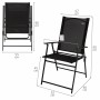 Folding Chair Aktive 47 x 95 x 64 cm