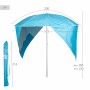 Parapluie Aktive Bleu 200 x 185 x 200 cm (6 Unités)
