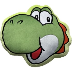 Coussin Mario Bros Vert Polyester Enfant