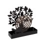 Support pour spirales anti-moustiques Versa Noir Métal 5 x 17 x 17 cm Arbre
