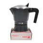 Italian Coffee Pot Fagor TIRAMISU 6 Black Aluminium