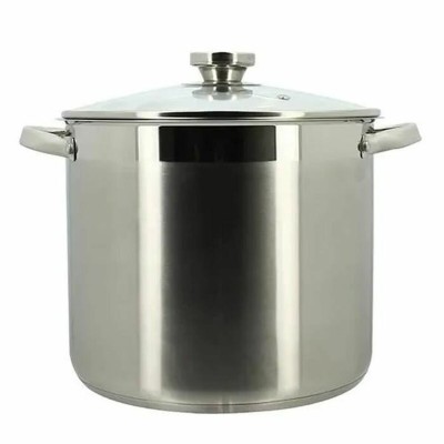 Casserole with Lid Menastyl Steel Stainless steel