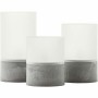LED Candle Brilliant Grey Plastic