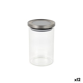 Tin La Mediterránea Transparent Silver 950 ml (12 Units)