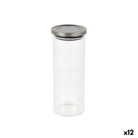 Tin La Mediterránea Transparent Silver 1,65 L (12 Units)