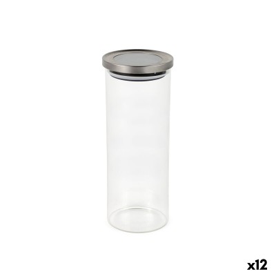 Tin La Mediterránea Transparent Silver 1,65 L (12 Units)