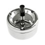 Ashtray Confortime Silver Steel 9 x 5 cm (24 Units)