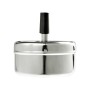 Cendrier Confortime Argenté Acier 9 x 5 cm (24 Unités)