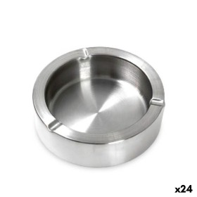 Cendrier Confortime Argenté Acier 11,5 x 3,5 cm (24 Unités)
