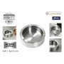 Cendrier Confortime Argenté Acier 11,5 x 3,5 cm (24 Unités)